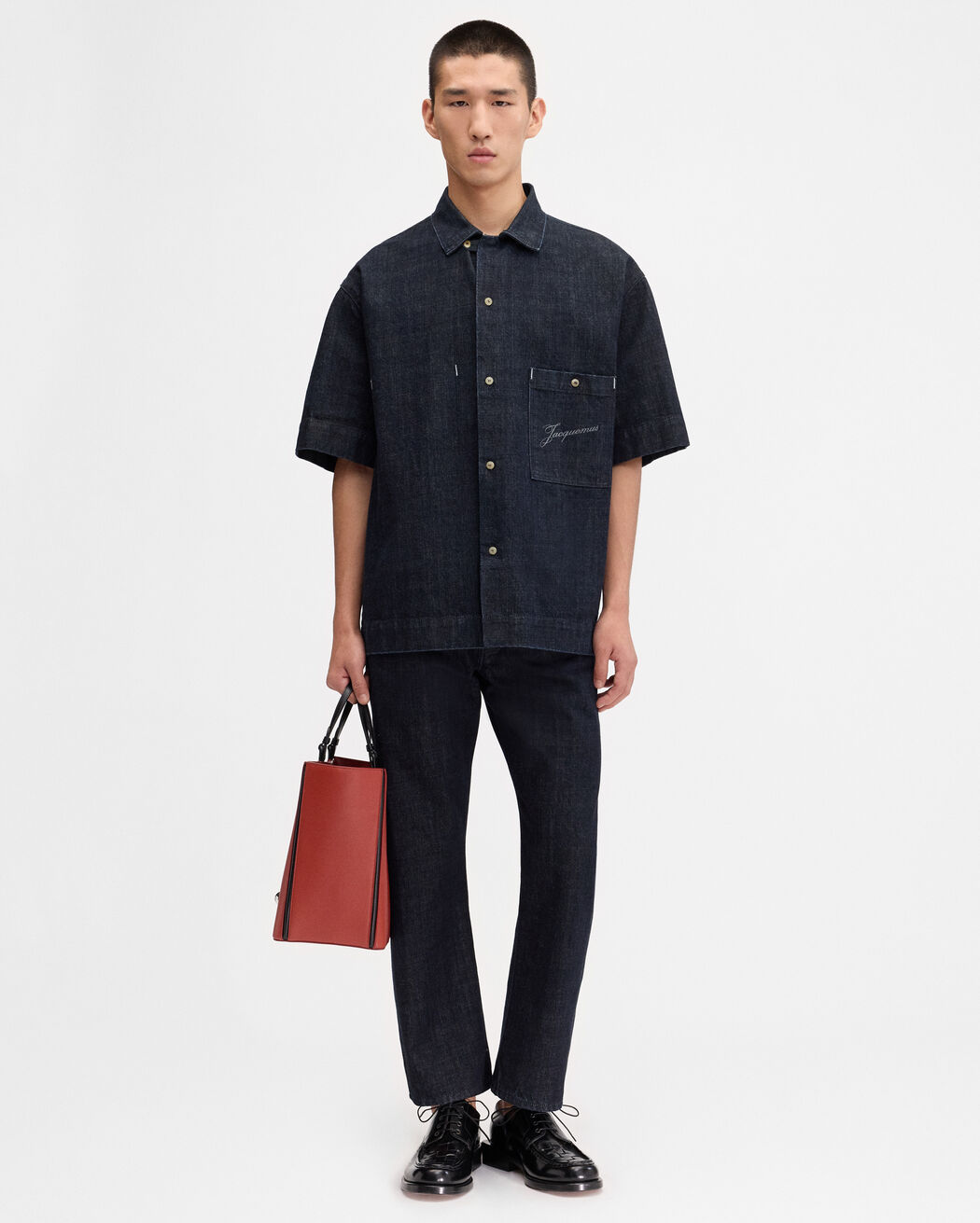قميص The Aloe de-Nîmes denim jacquemus قميص the aloe de n mes denim