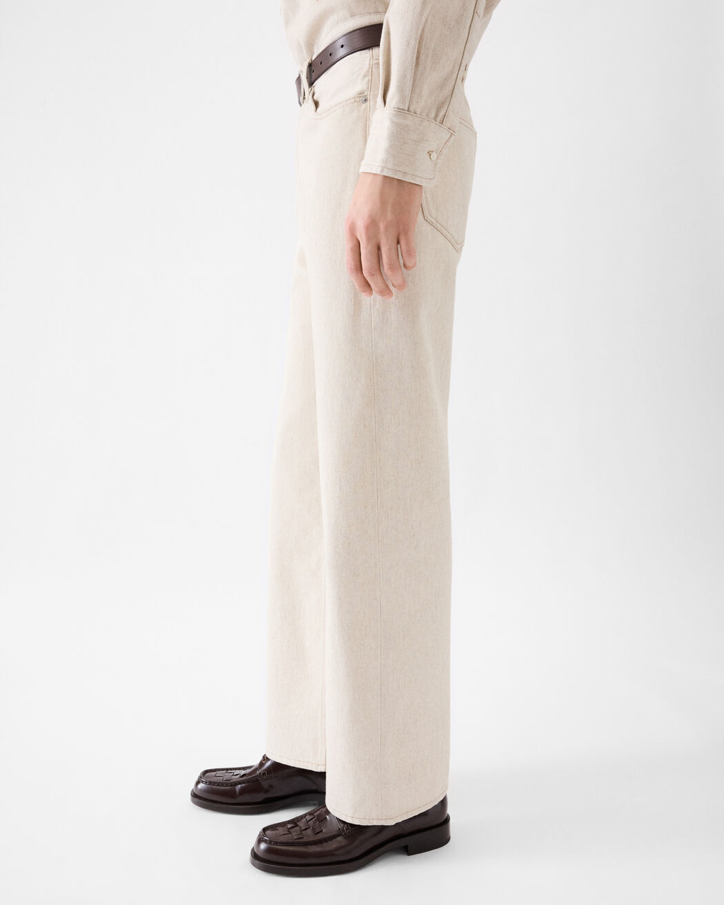 The straight de-Nîmes denim pants jacquemus the straight de n mes denim pants