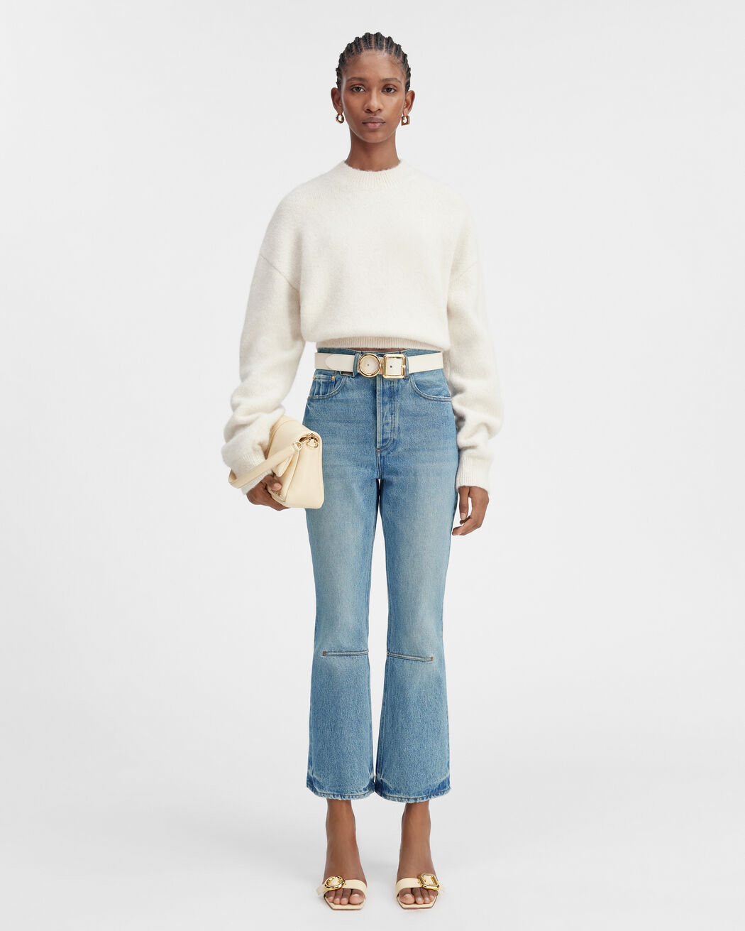 بنطال Le De-Nîmes Court jacquemus بنطال le de n mes court