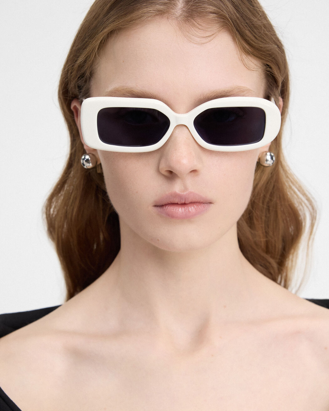 نظارة شمسية Les Lunettes Rond Carré jacquemus نظارة شمسية les lunettes rond carr