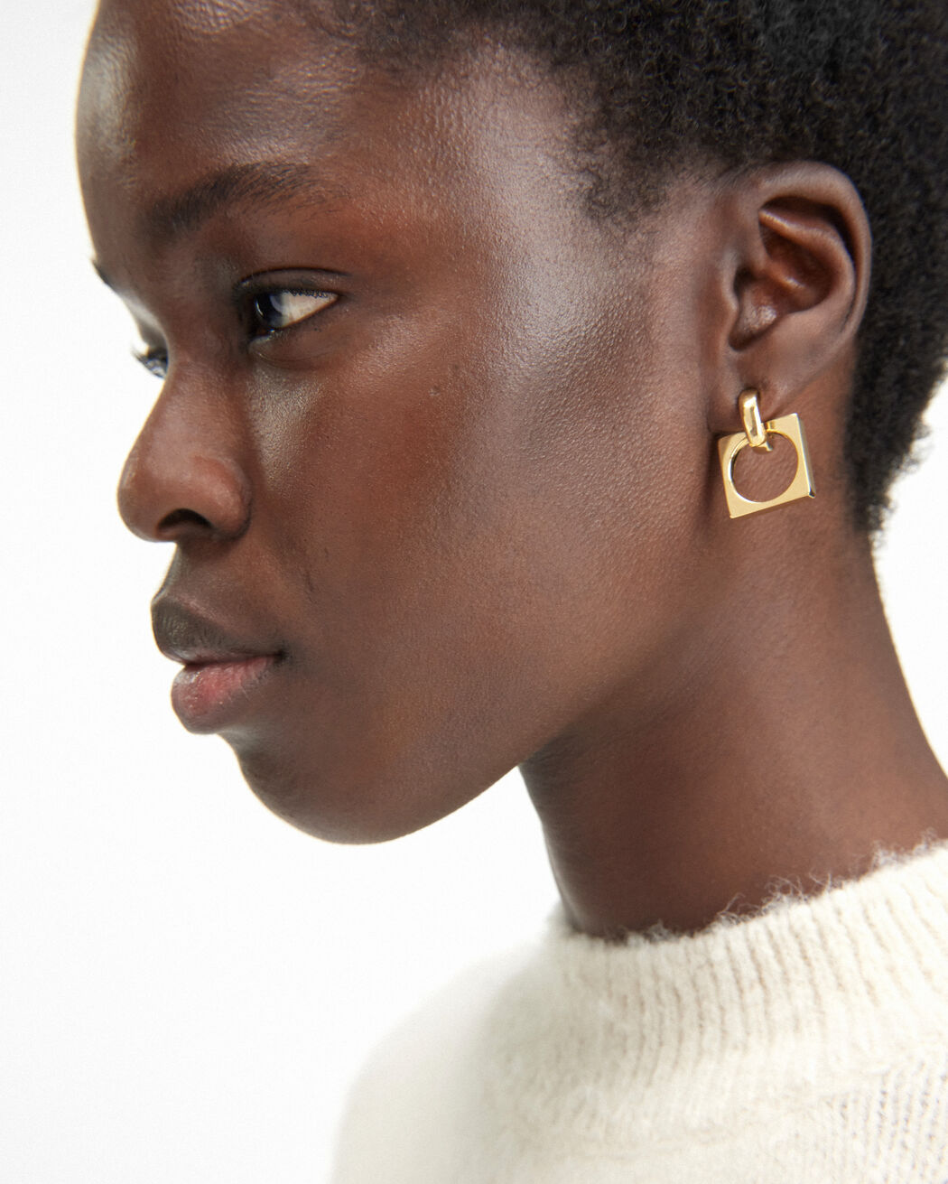 أقراط Les Pendantes Rond Carré jacquemus أقراط les pendantes rond carr