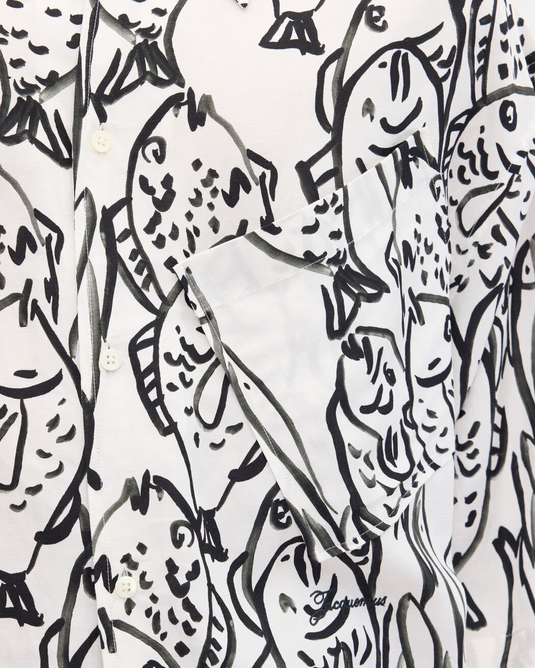 The Aloe shirt jacquemus the aloe shirt