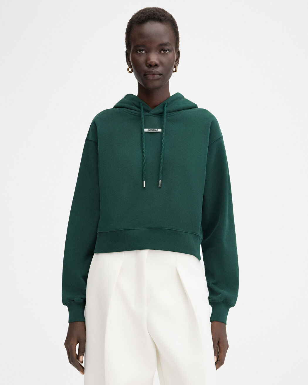 The Gros Grain hoodie jacquemus the gros grain hoodie