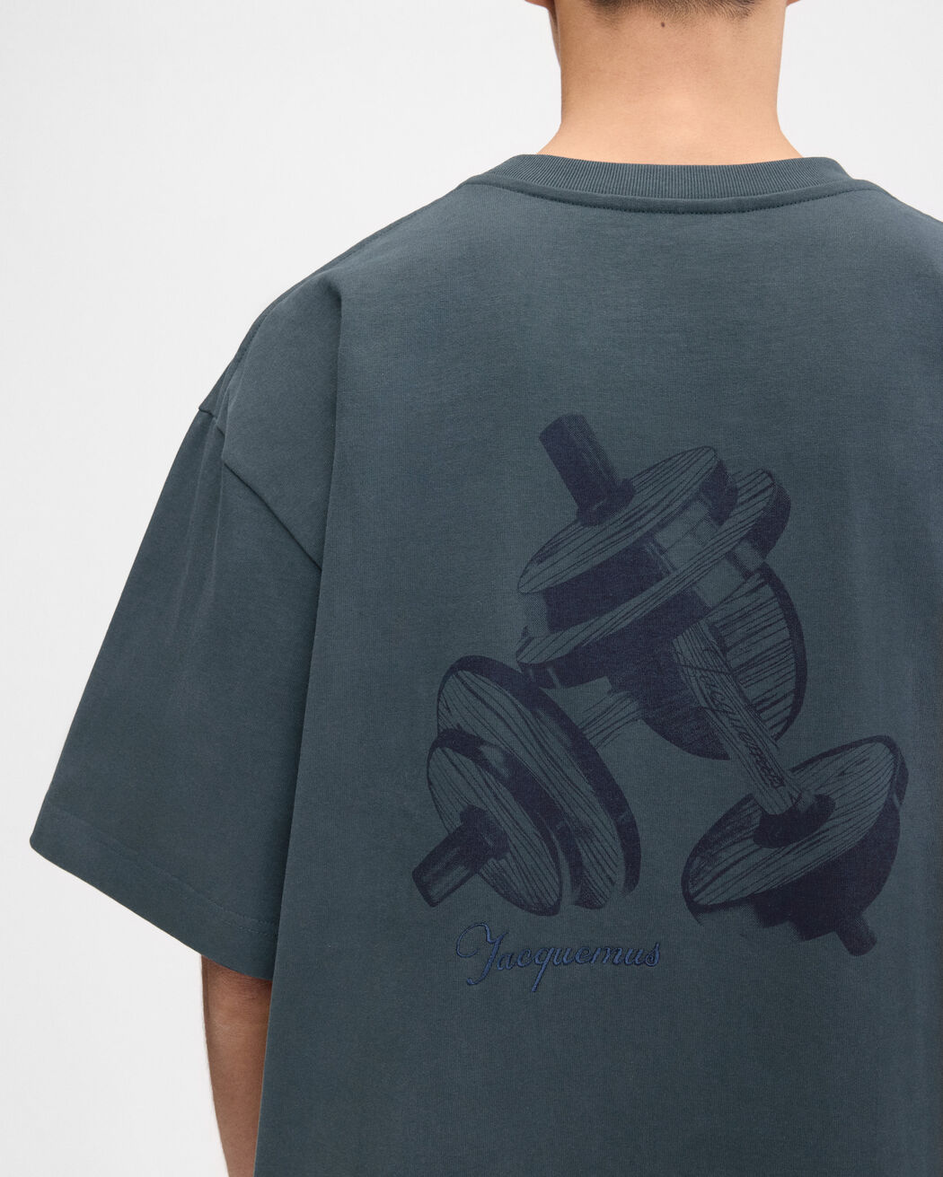 The Haltères t-shirt jacquemus the halt res t shirt