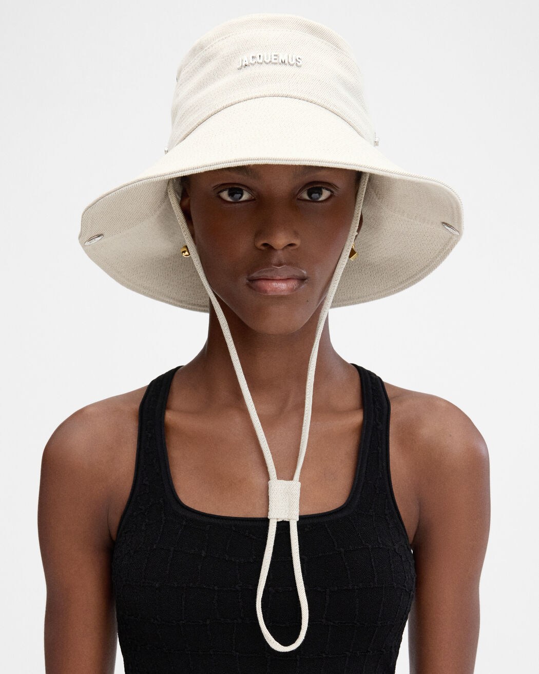قبعة The de-Nîmes denim bucket jacquemus قبعة the de n mes denim bucket
