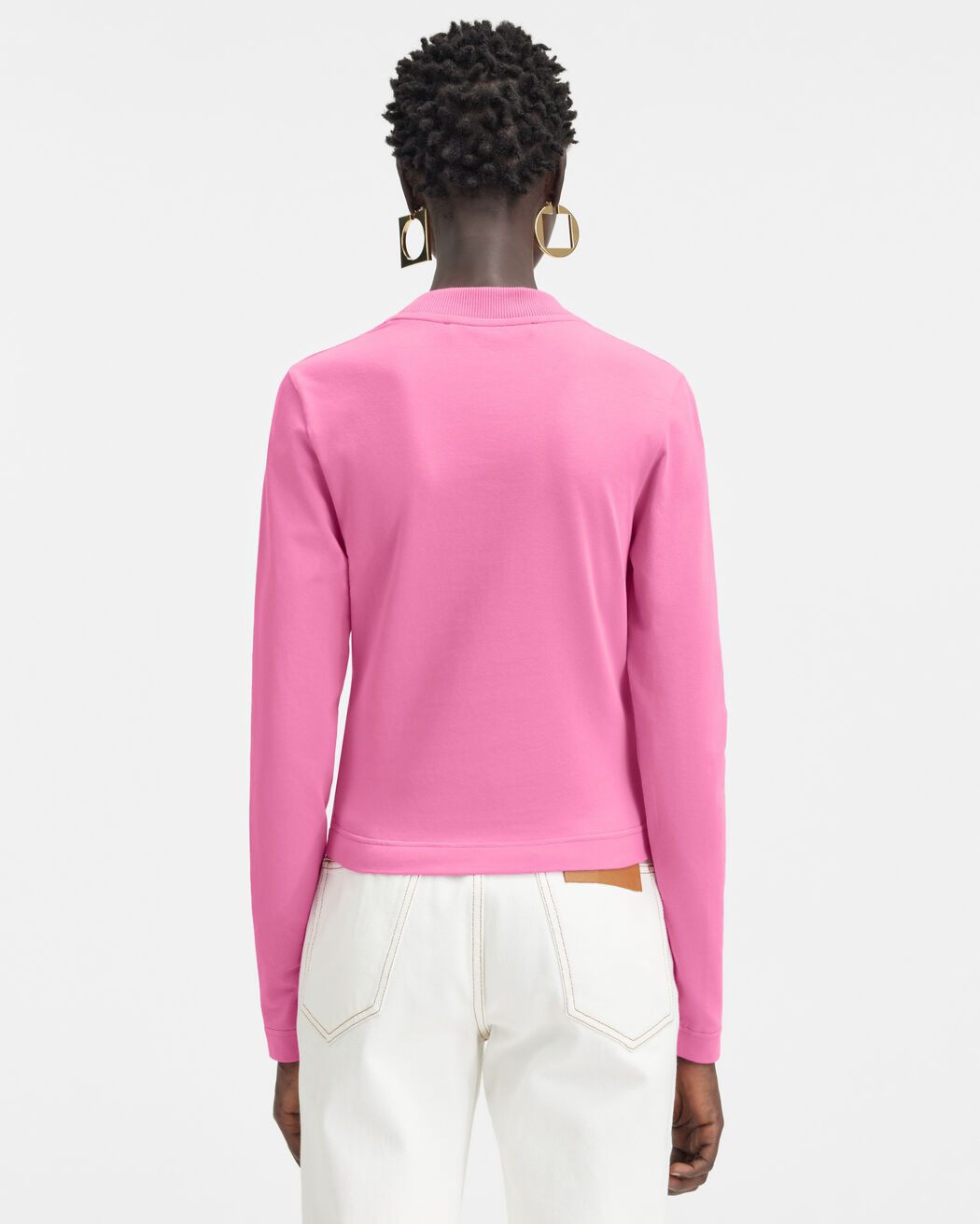 The Gros Grain long-sleeve t-shirt jacquemus the gros grain long sleeve t shirt