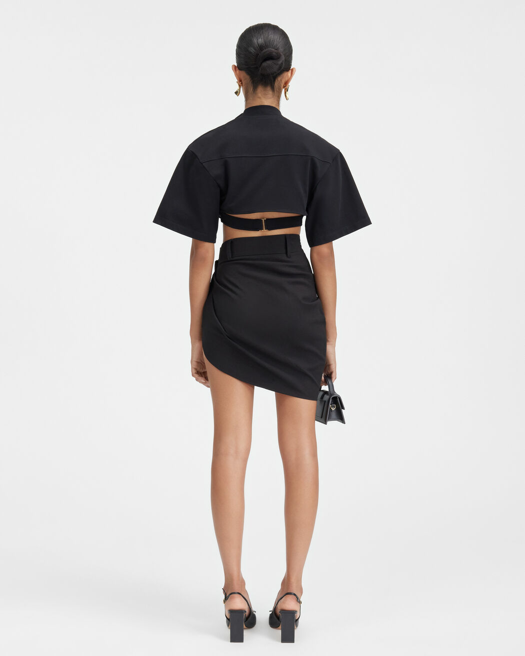 The Saudade mini skirt jacquemus the saudade mini skirt
