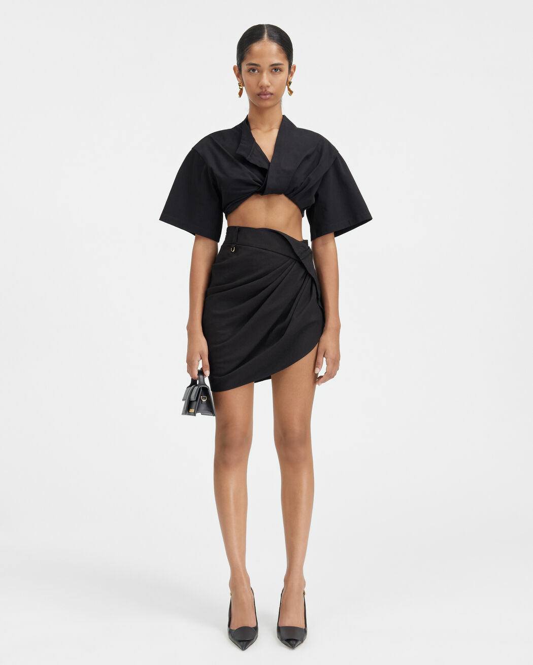 The Saudade mini skirt jacquemus the saudade mini skirt