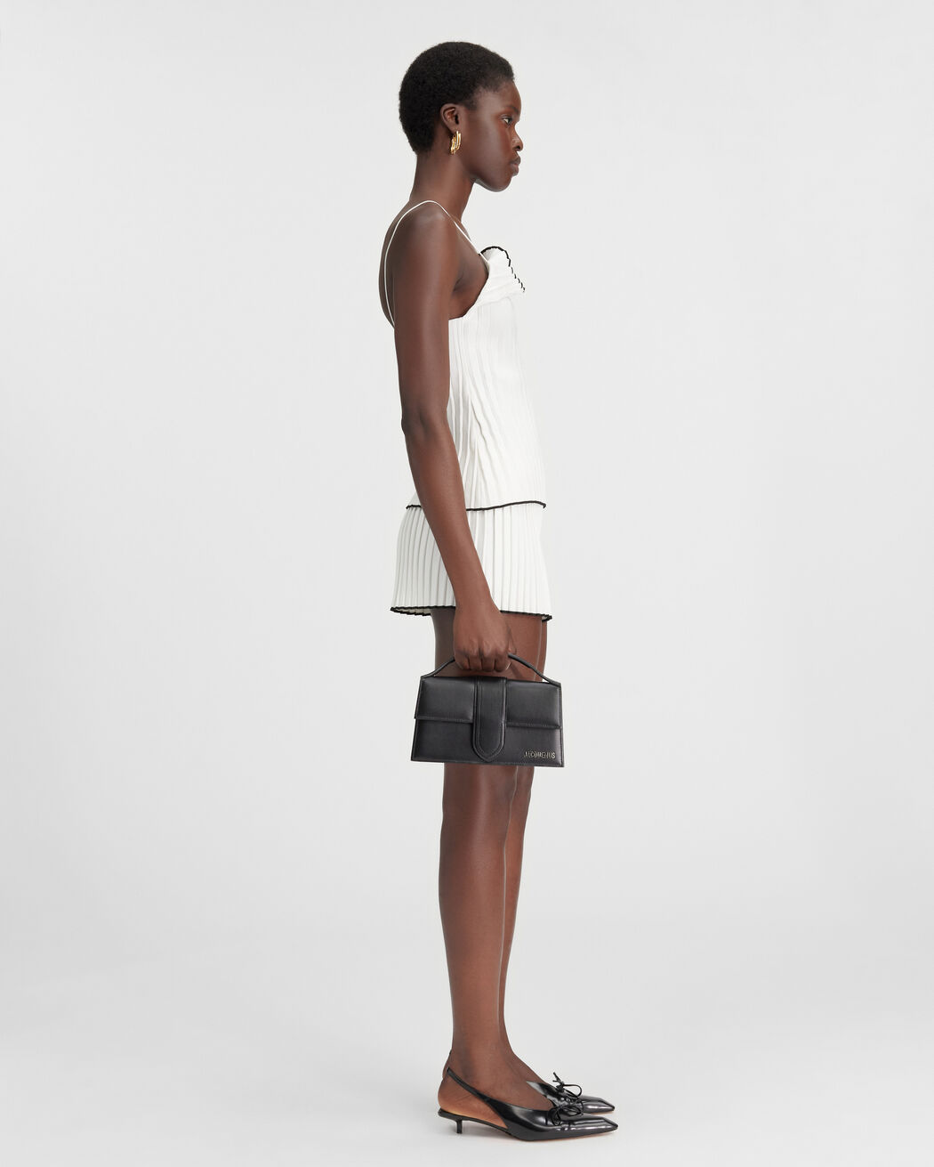 بلوزة Le Haut Maille Plissé jacquemus بلوزة le haut maille pliss