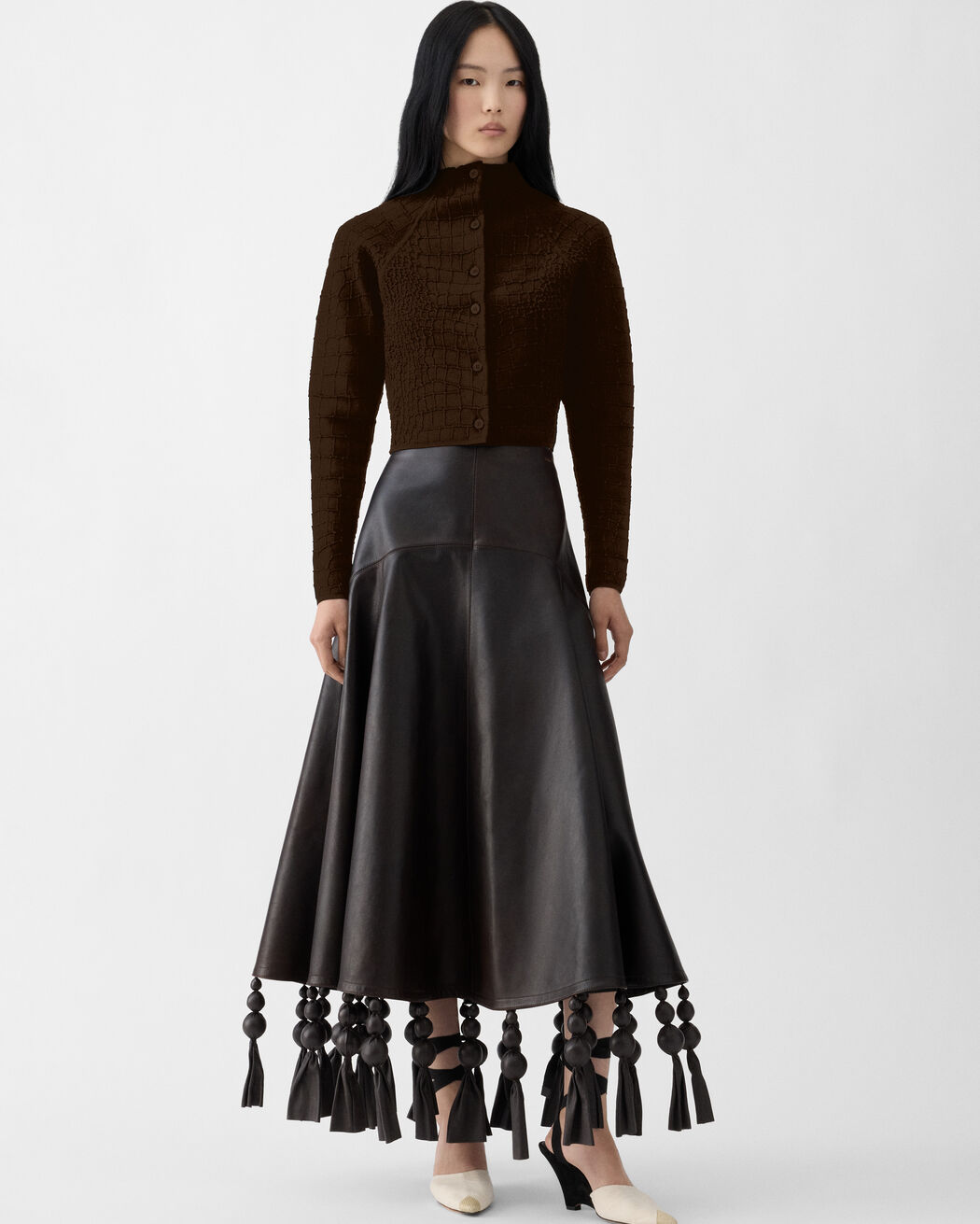 The Scala Cardigan jacquemus the scala cardigan