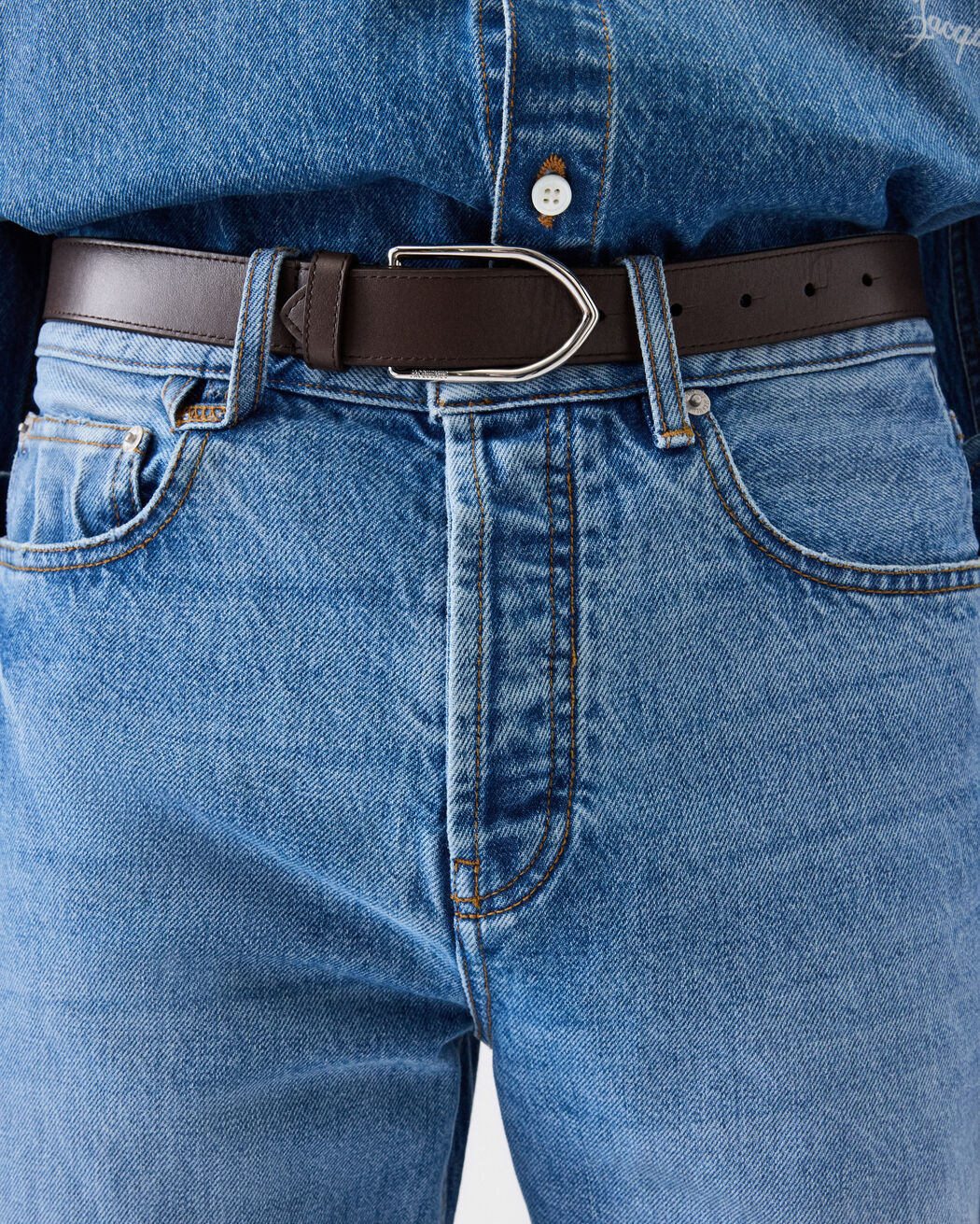 The straight de-Nîmes denim pants jacquemus the straight de n mes denim pants