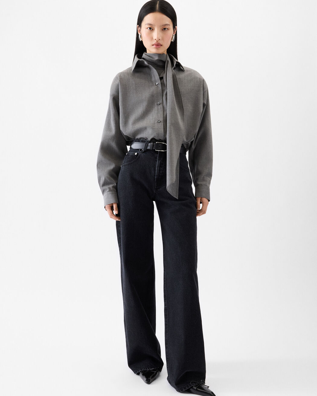 The wide de-Nîmes denim pants jacquemus the wide de n mes denim pants