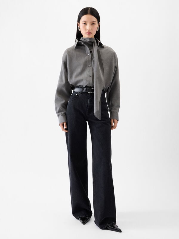 The wide de-Nîmes denim pants jacquemus the wide de n mes denim pants