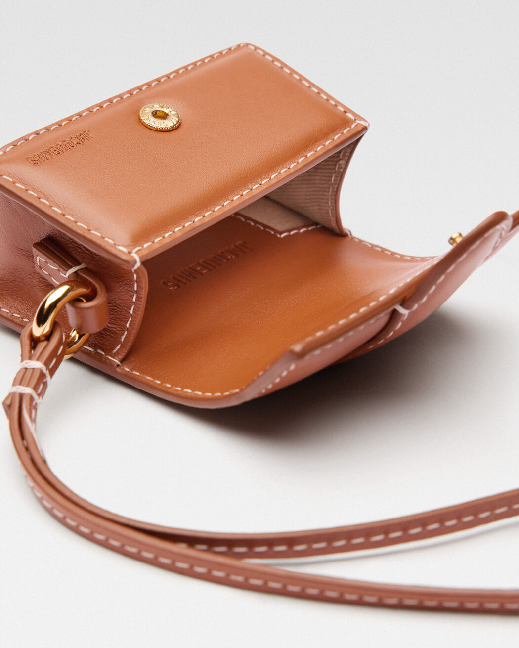 The Bambino flap case jacquemus the bambino flap case