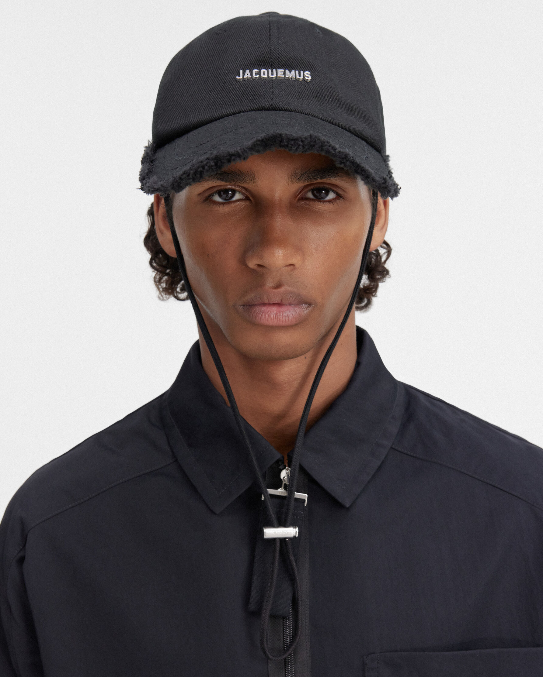 JACQUEMUS Le Classiques Artichaut baseball hat cap JACQUEMUS: Black Les Classiques  main image 4