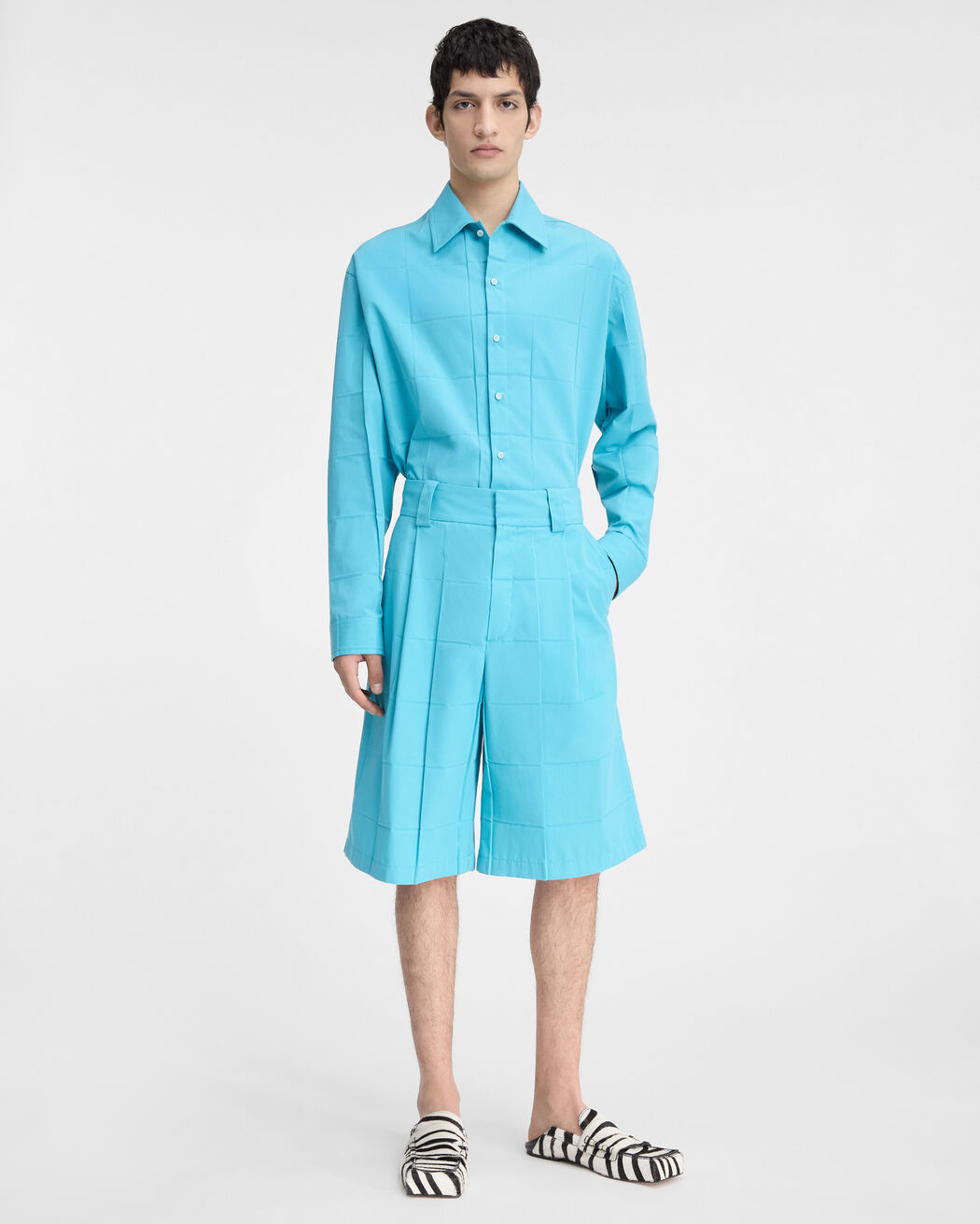 The Navega pleated shorts jacquemus the navega pleated shorts