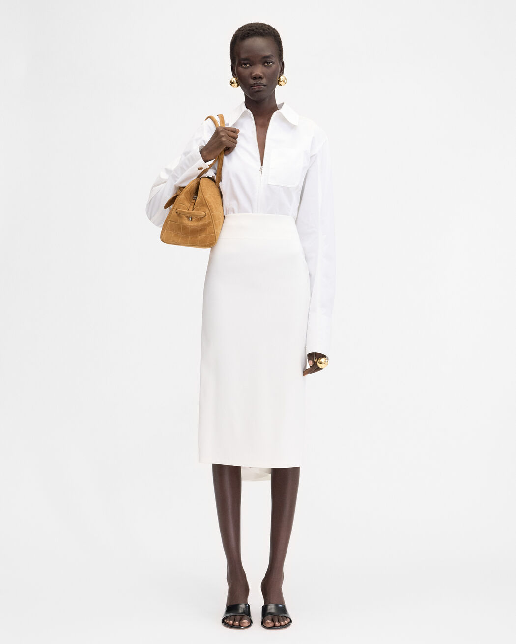 The Sablier skirt jacquemus the sablier skirt