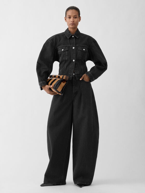The denim de-Nîmes jacket jacquemus the denim de n mes jacket