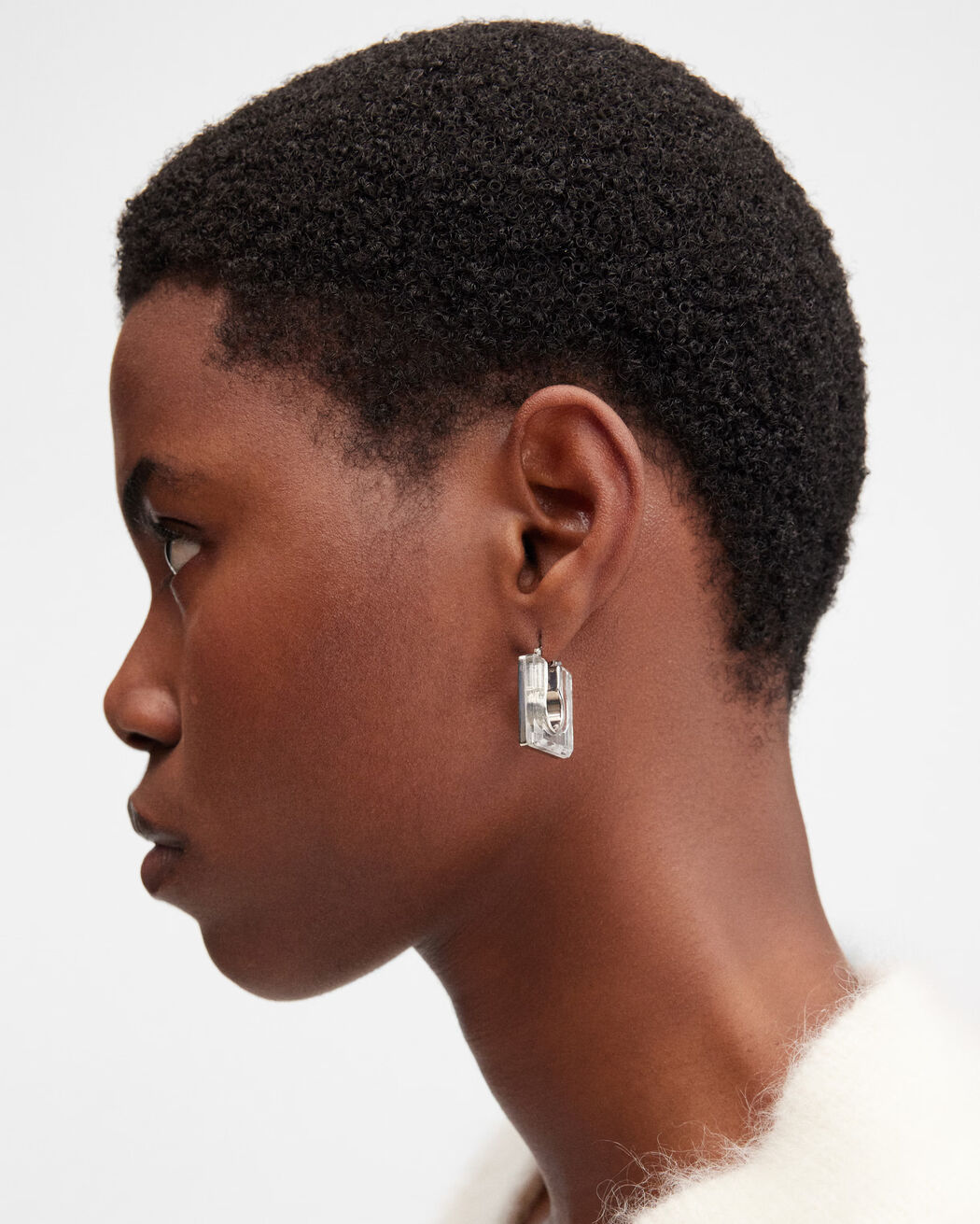 The Rond Carré earrings jacquemus the rond carr earrings
