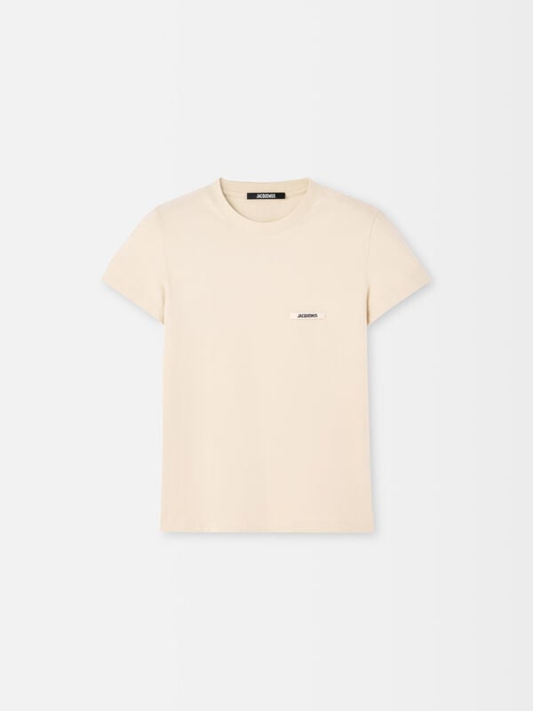 The Gros Grain short-sleeve t-shirt jacquemus the gros grain short sleeve t shirt