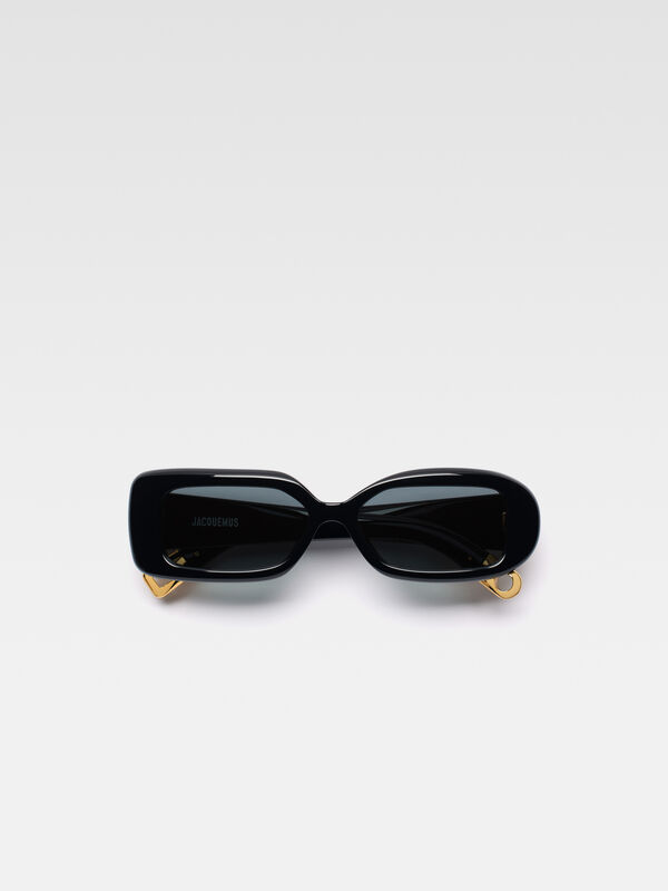 نظارة شمسية Les Lunettes Rond Carré jacquemus نظارة شمسية les lunettes rond carr