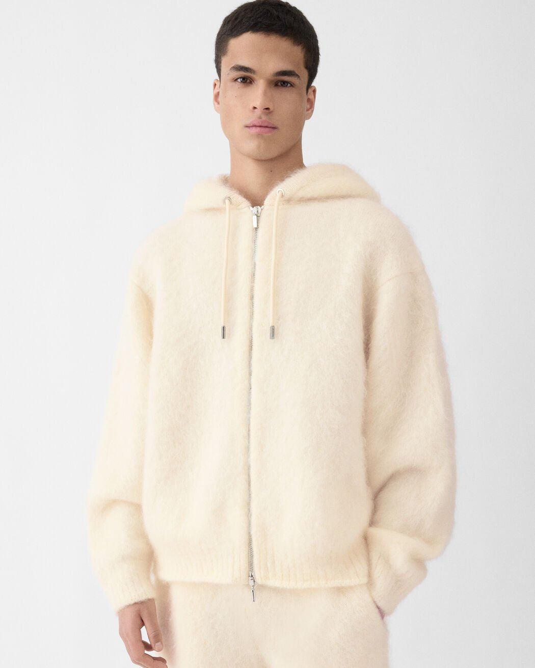 The Nuvola zipped cardigan jacquemus the nuvola zipped cardigan