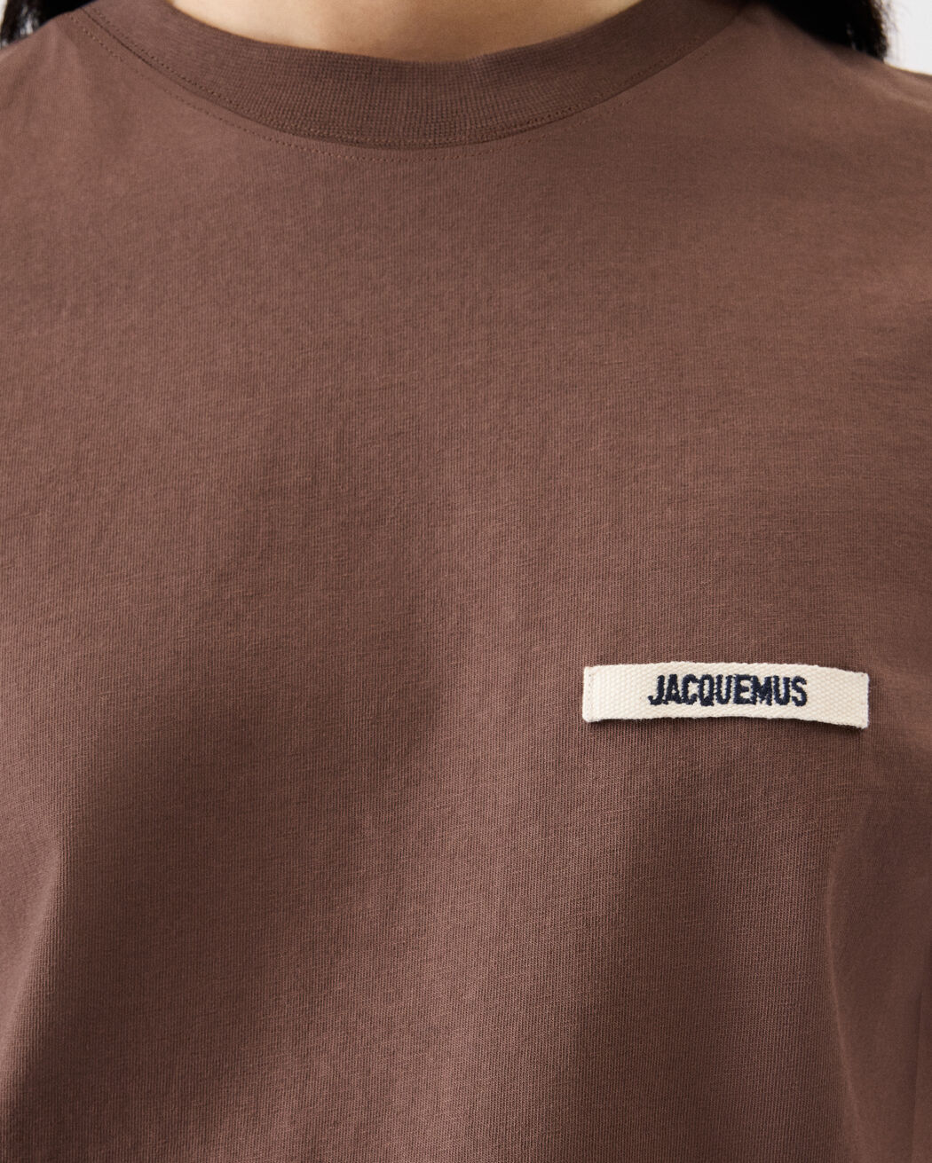 The Gros Grain short-sleeve t-shirt jacquemus the gros grain short sleeve t shirt