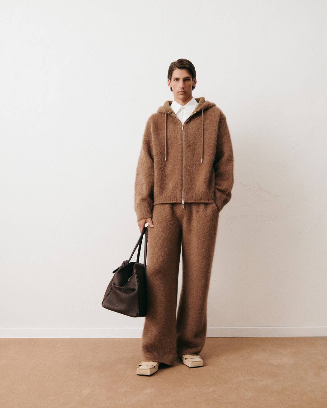 The Nuvola zipped cardigan jacquemus the nuvola zipped cardigan