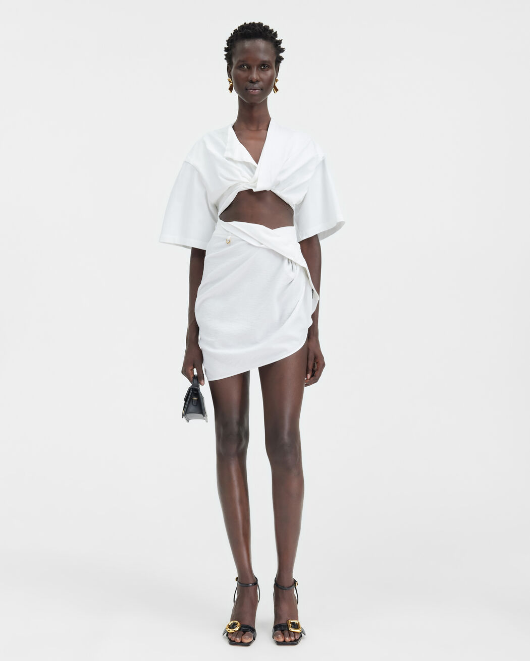 The Saudade mini skirt jacquemus the saudade mini skirt