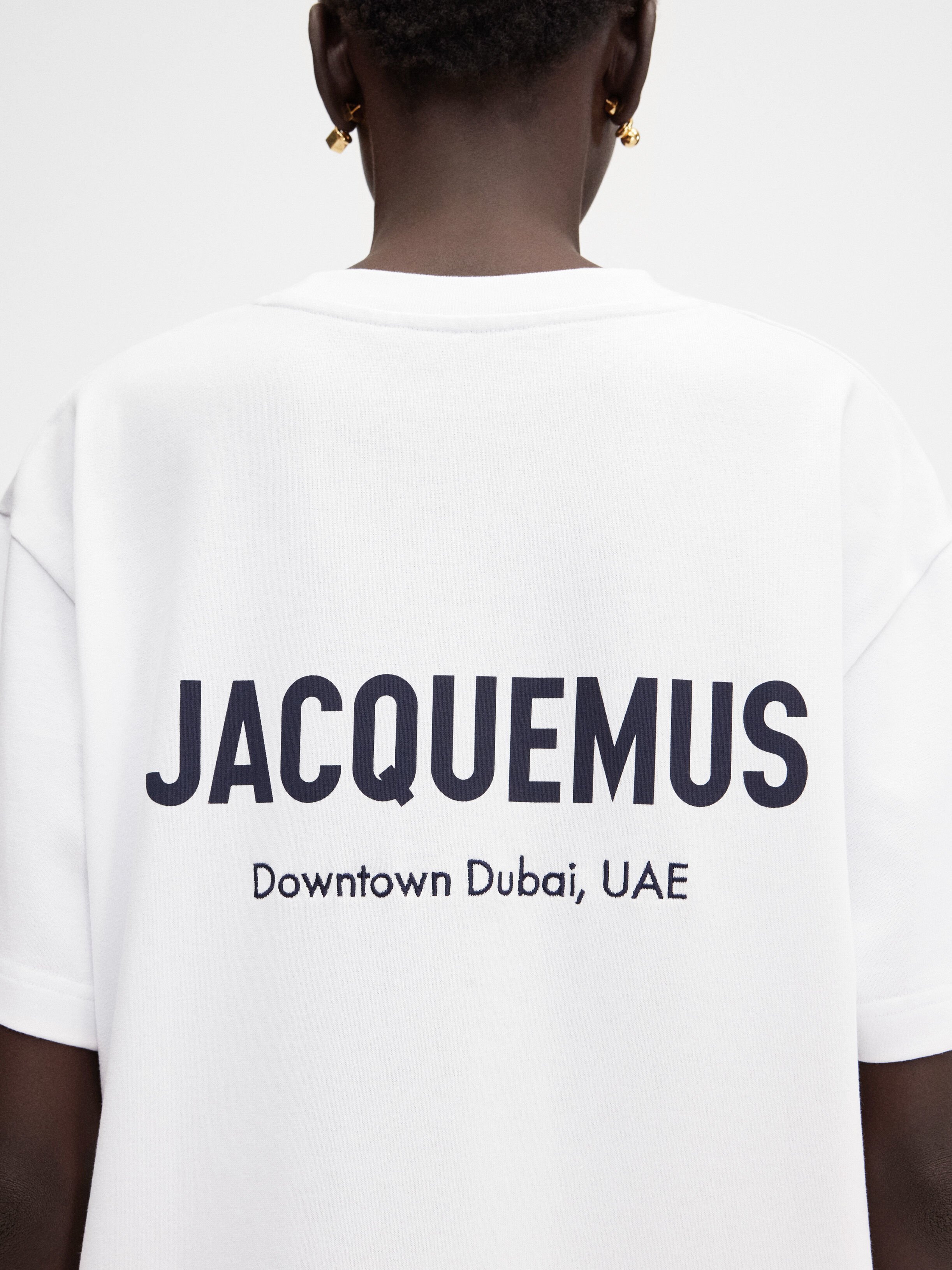 The Dubai address t-shirt, White | JACQUEMUS KSA