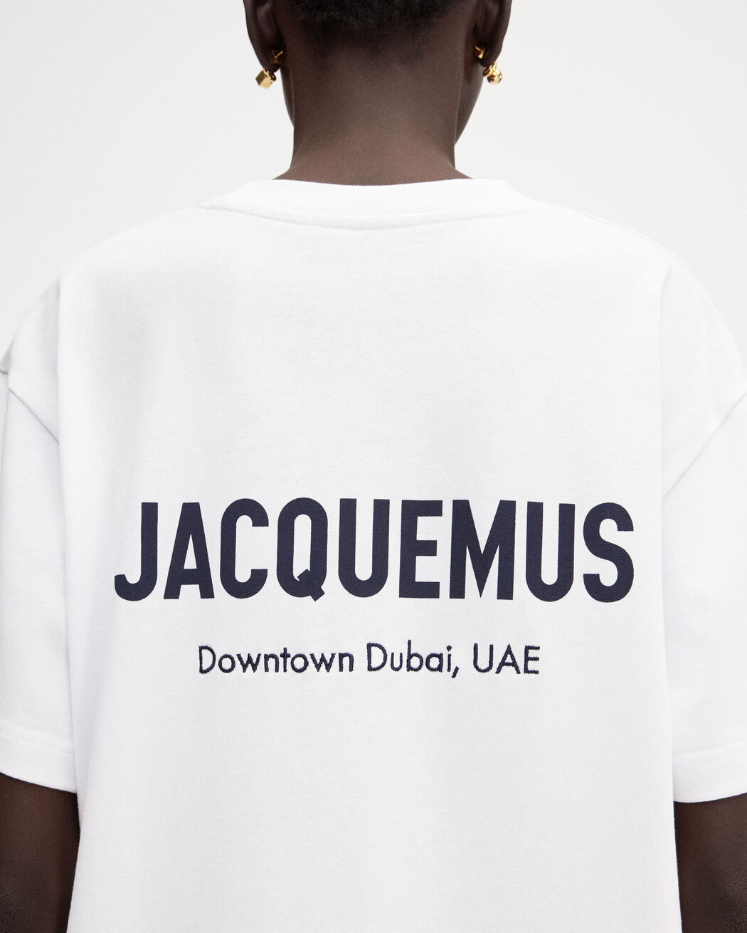 The Dubai address تي شيرت jacquemus the dubai address تي شيرت