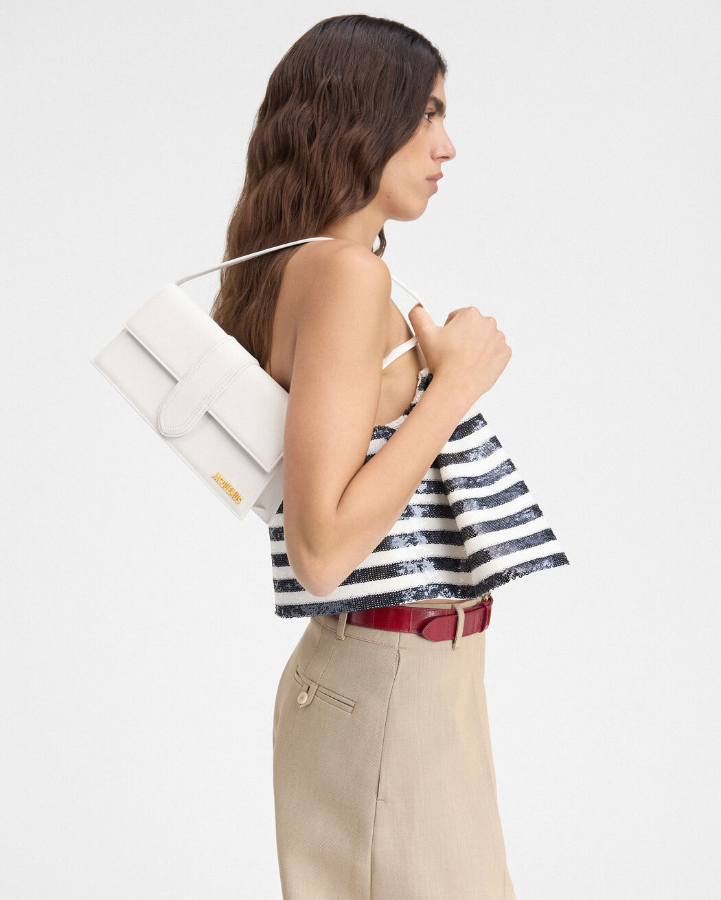 حقيبة The long Bambino jacquemus حقيبة the long bambino