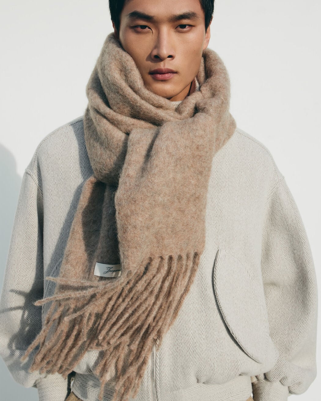 The Carro scarf jacquemus the carro scarf