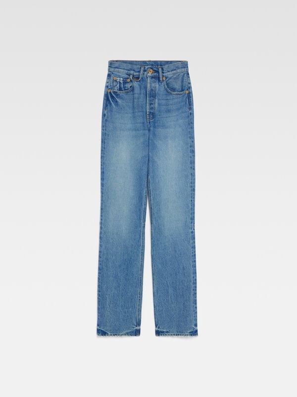 بنطال Le De-Nîmes Droit jacquemus بنطال le de n mes droit