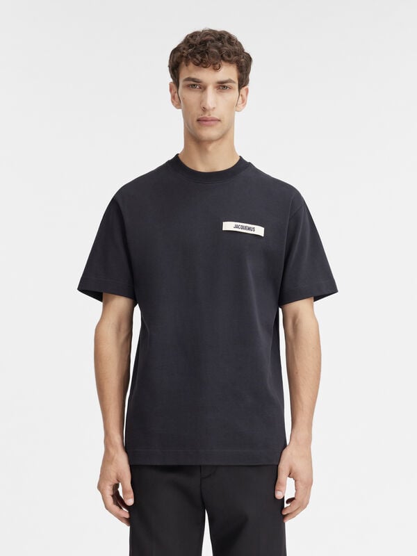 The Gros Grain  تي شيرت jacquemus تي شيرت le t shirt gros grain