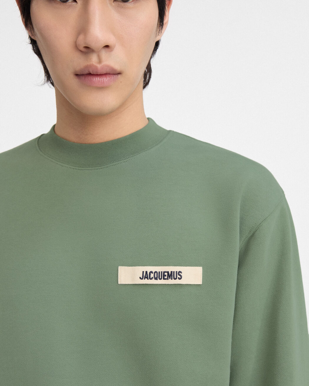سويت شيرت Le Sweatshirt Gros Grain jacquemus سويت شيرت le sweatshirt gros grain
