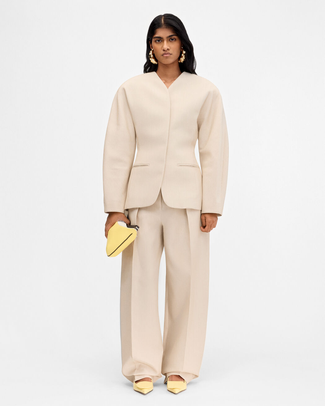 The Ovalo jacket jacquemus the ovalo jacket