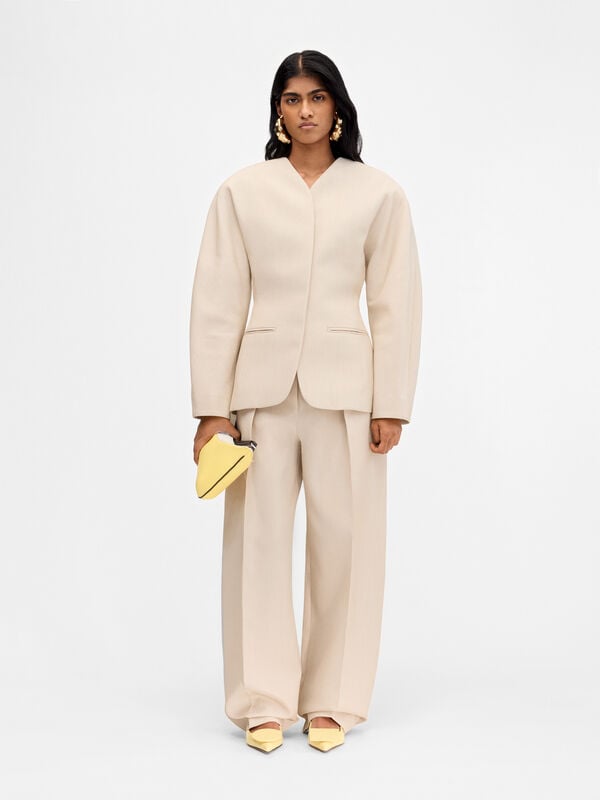 جاكيت The Ovalo jacquemus the ovalo jacket