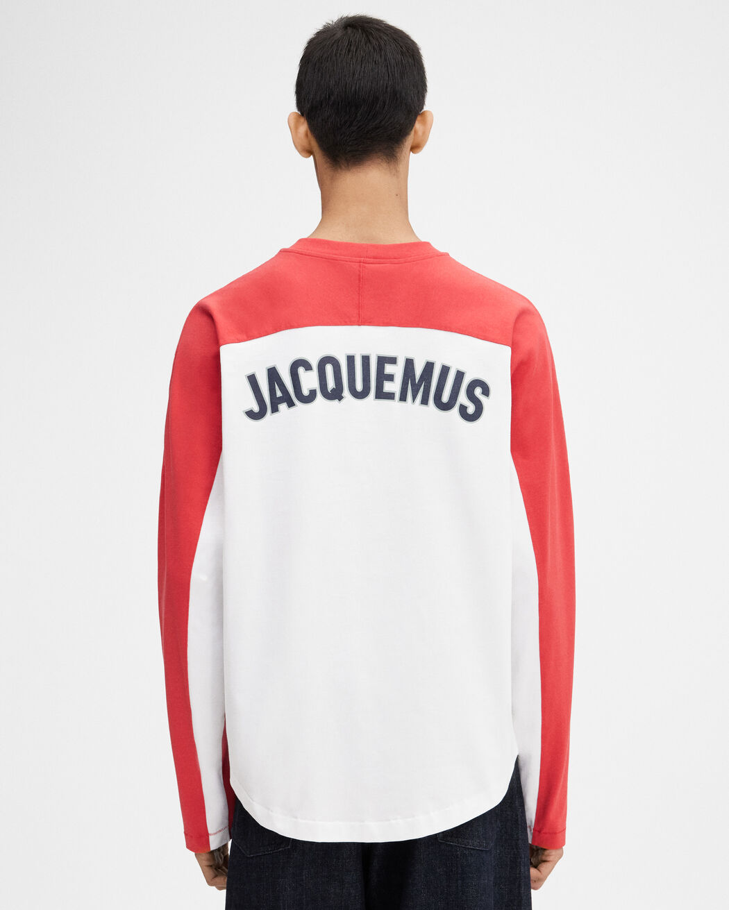 تي شيرت بأكمام طويلة The Baseball jacquemus تي شيرت بأكمام طويلة the baseball