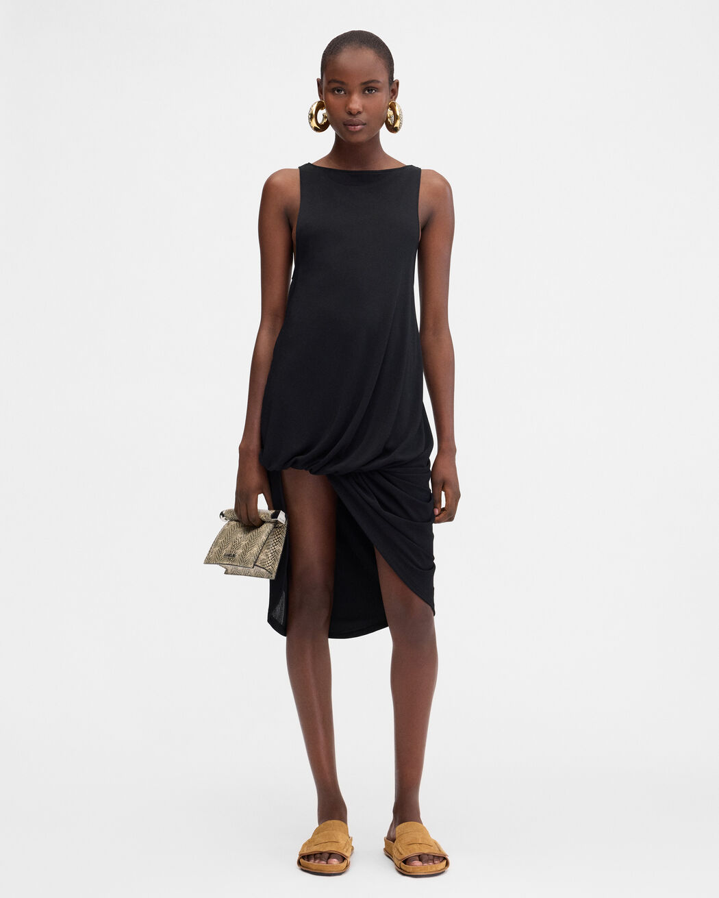 The Peplo فستان قصير jacquemus the peplo فستان قصير