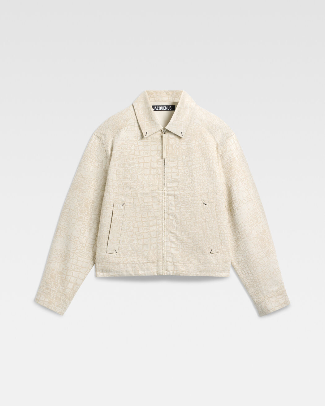 The Canevas de-Nîmes denim jacket jacquemus the canevas de n mes denim jacket