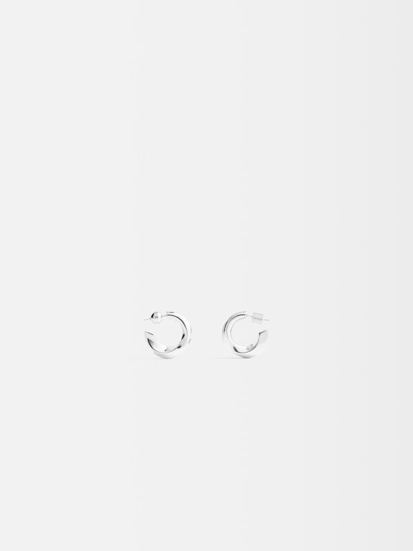The Tourni hoops earrings jacquemus أقراط the tourni hoops