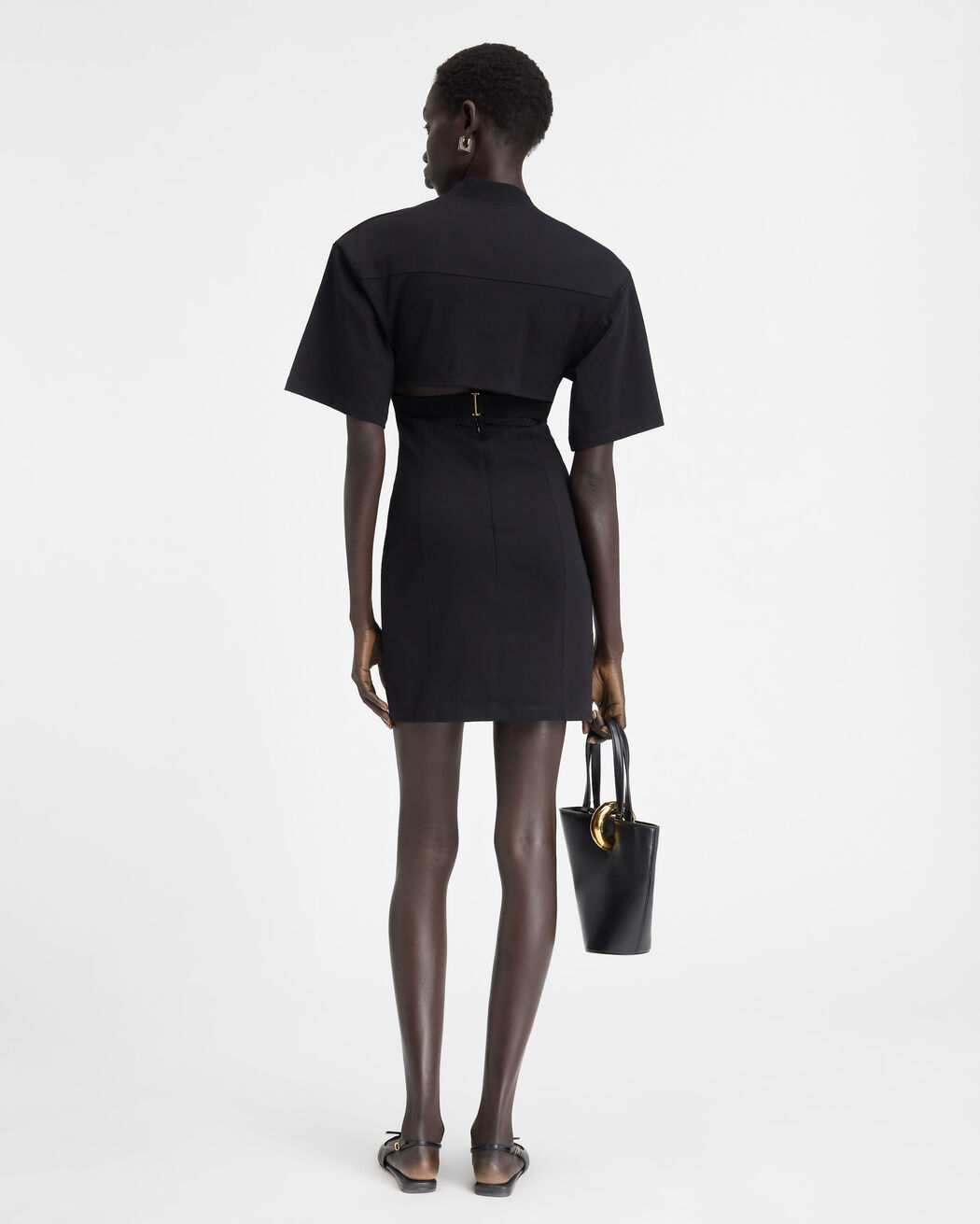 The Bahia t-shirt dress jacquemus the bahia t shirt dress