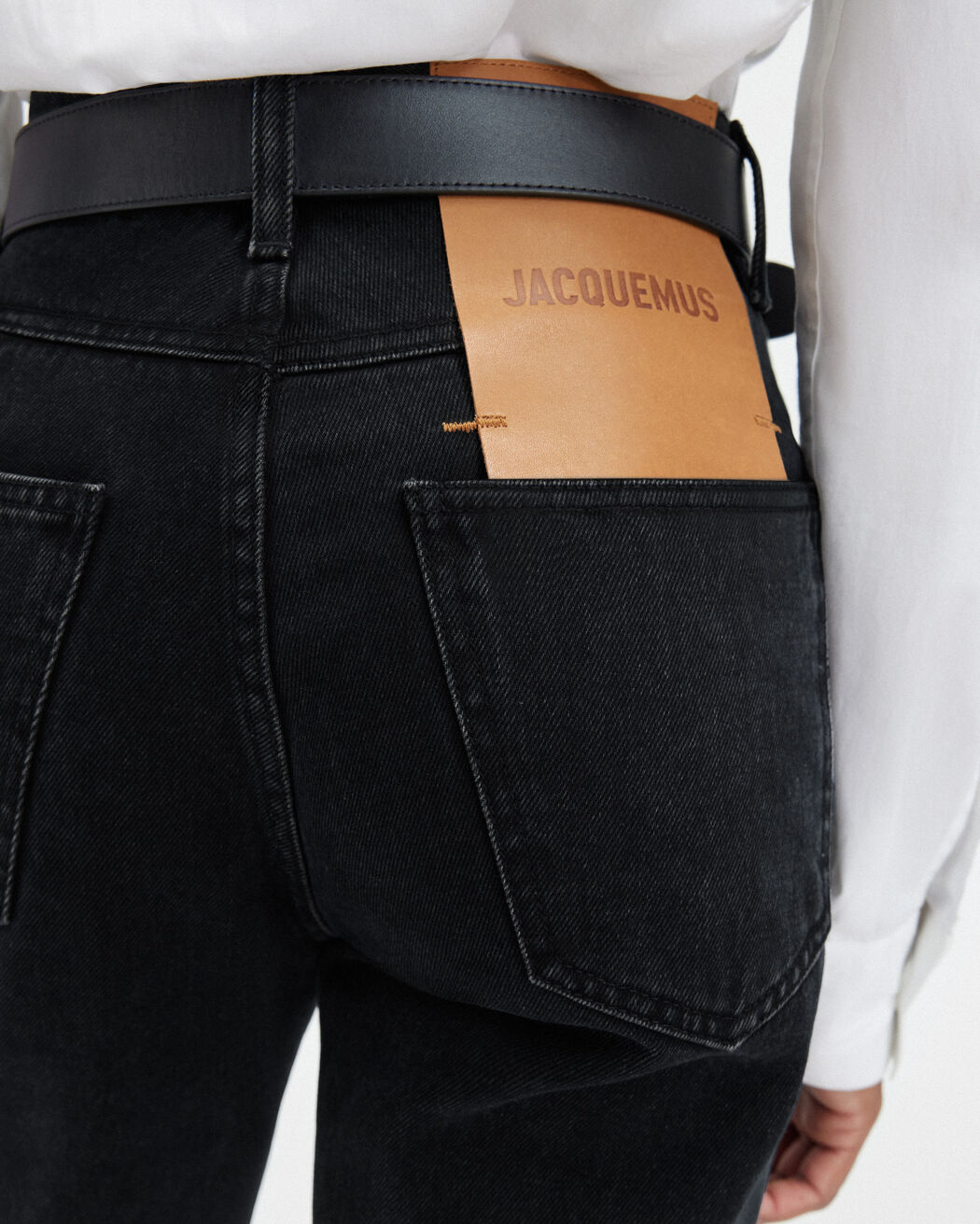 The straight de-Nîmes denim pants jacquemus the straight de n mes denim pants