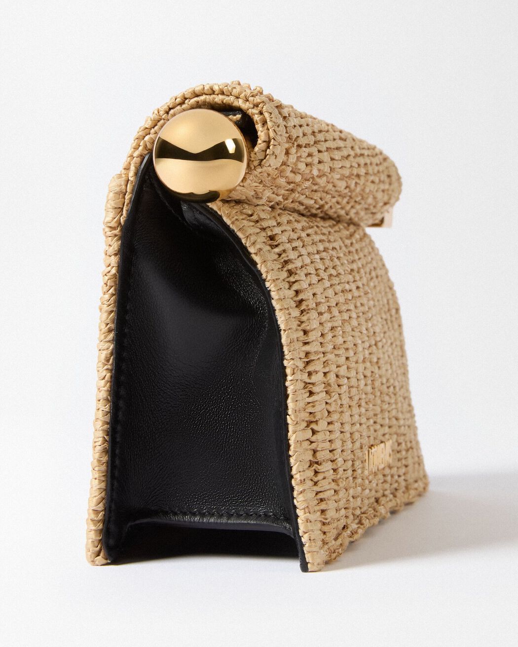 The small Rond Carré clutch jacquemus the small rond carr clutch