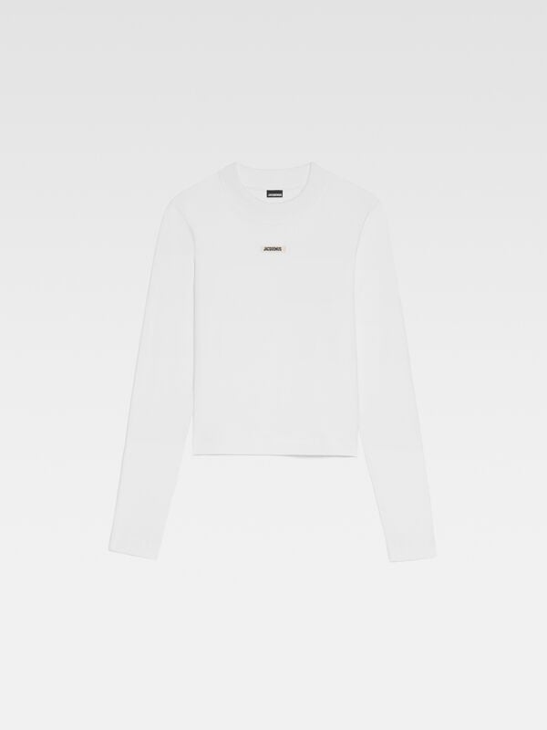 The Gros Grain short-sleeve t-shirt jacquemus the gros grain long sleeve t shirt