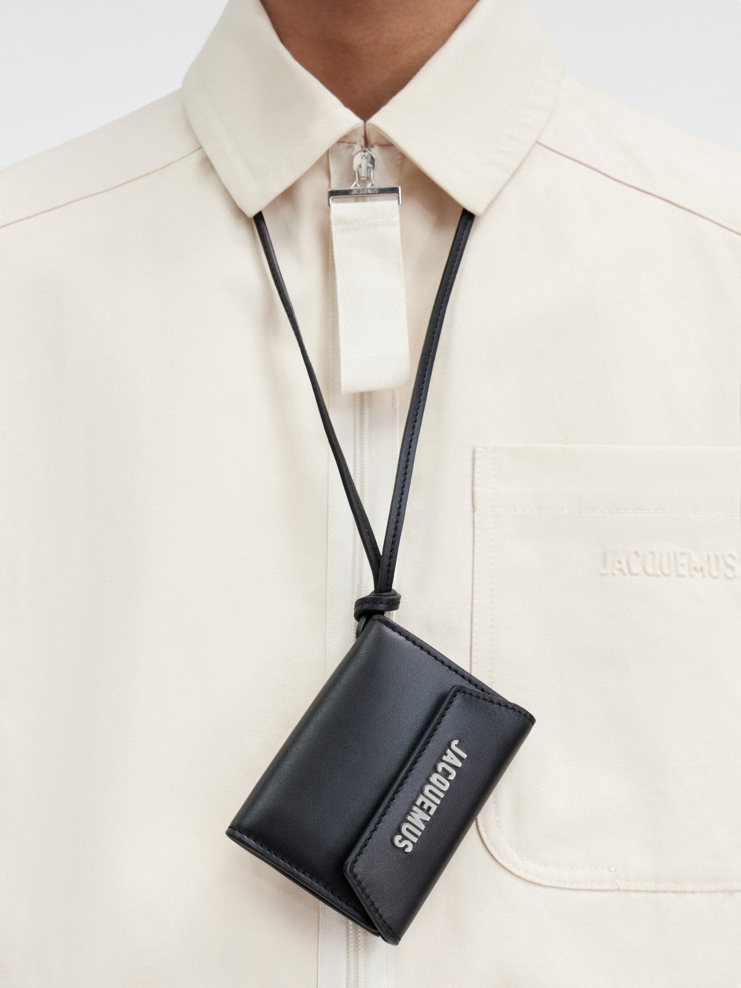 JACQUEMUS Men's Wallet Calisso Black