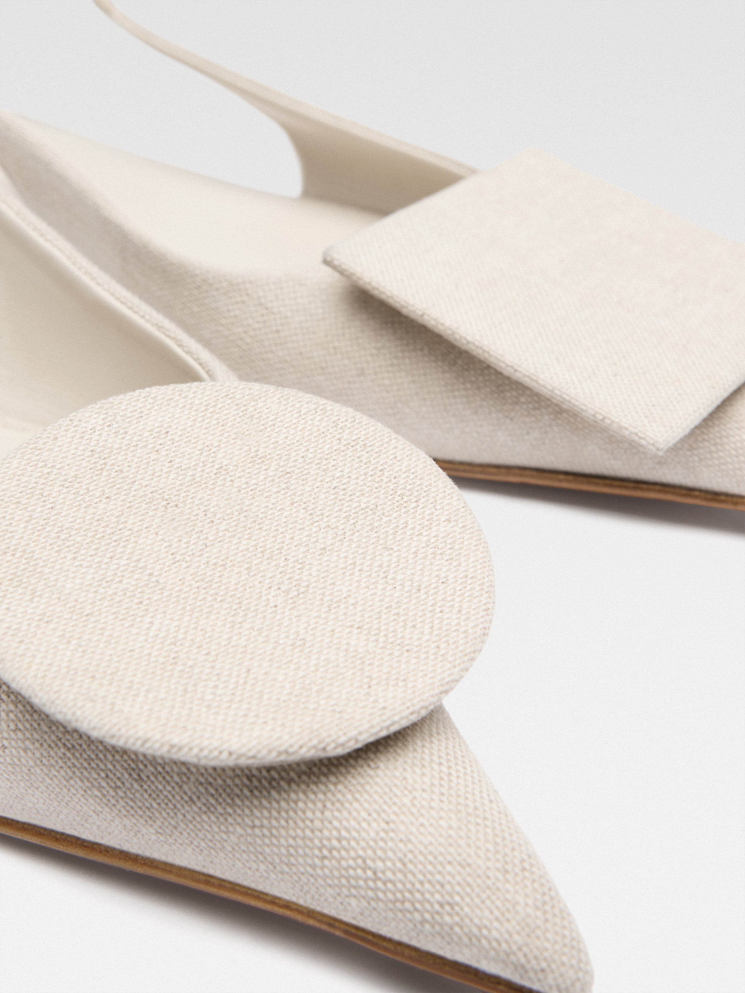 'Duelo P' slingback Flat shoes